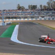 La afición española llena las gradas de Jerez