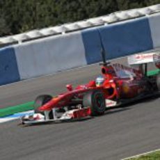 Últimas vueltas de Alonso en Jerez