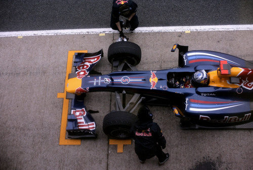 'Pit-stop' para Vettel