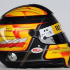 El nuevo casco de Robert Kubica