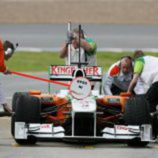 'Pit-stop' para el VJM03