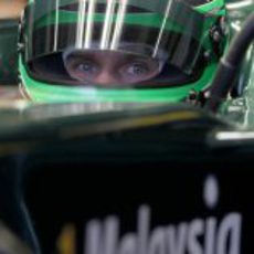 Kovalainen en su nuevo monoplaza