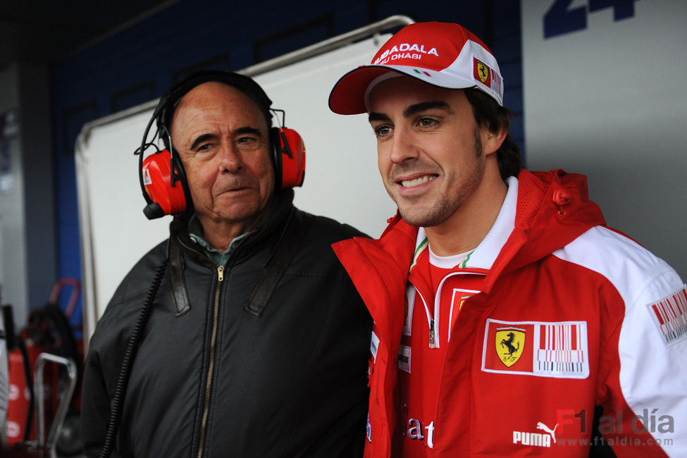 Botín y Alonso en Jerez
