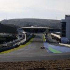 Alonso en la pista jerezana