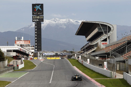 Fauzy en el Circuit de Catalunya