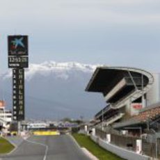 Nico en el Circuit de Catalunya