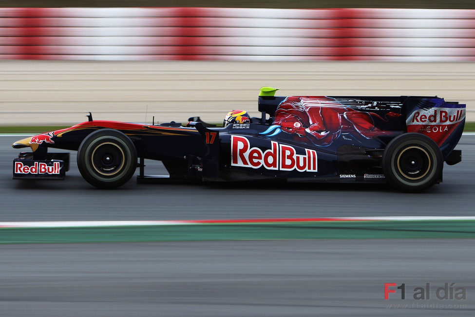 Alguersuari en Montmeló