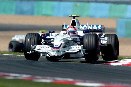 Kubica en la sesión de clasificación