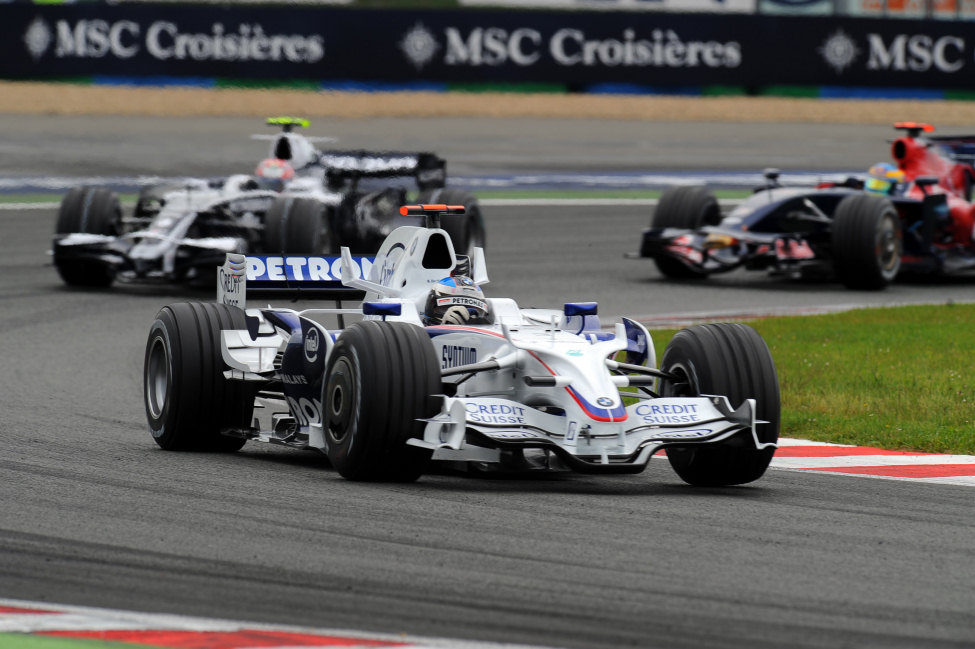 Heidfeld en el GP de Francia