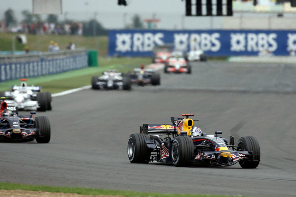 Coulthard en Magny-Cours