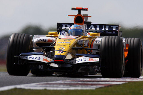 Fernando Alonso en Silverstone