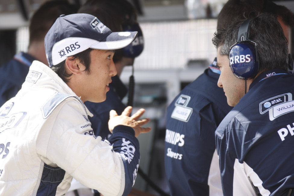 Nakajima en Silverstone