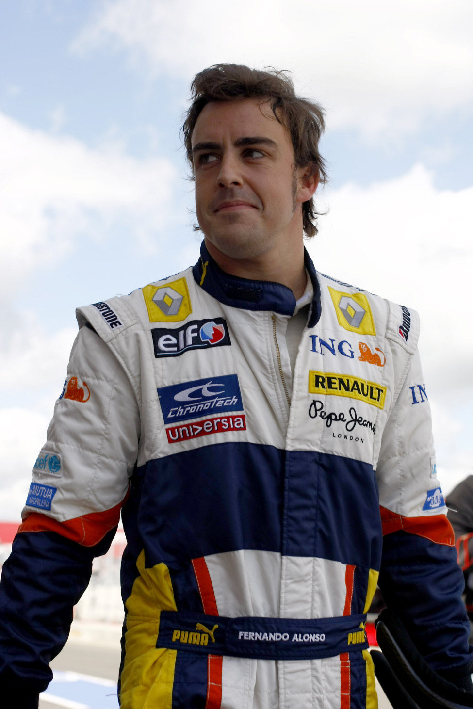 Alonso en el GP de Gran Bretaña
