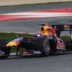 Mark Webber en acción