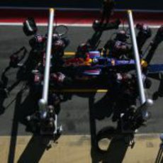 Parada para Vettel