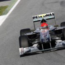 Schumacher no está contento con el W01