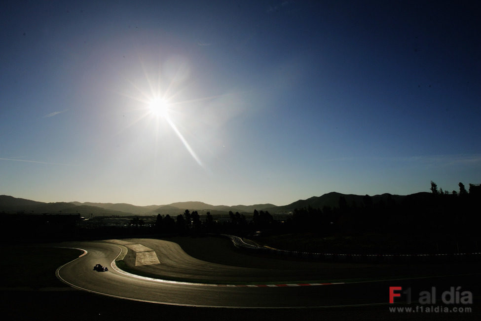 El sol preside el Circuit