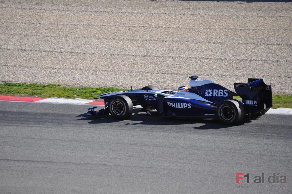 Hülkenberg rueda con el Williams