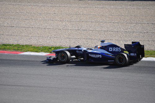 Hülkenberg rueda con el Williams