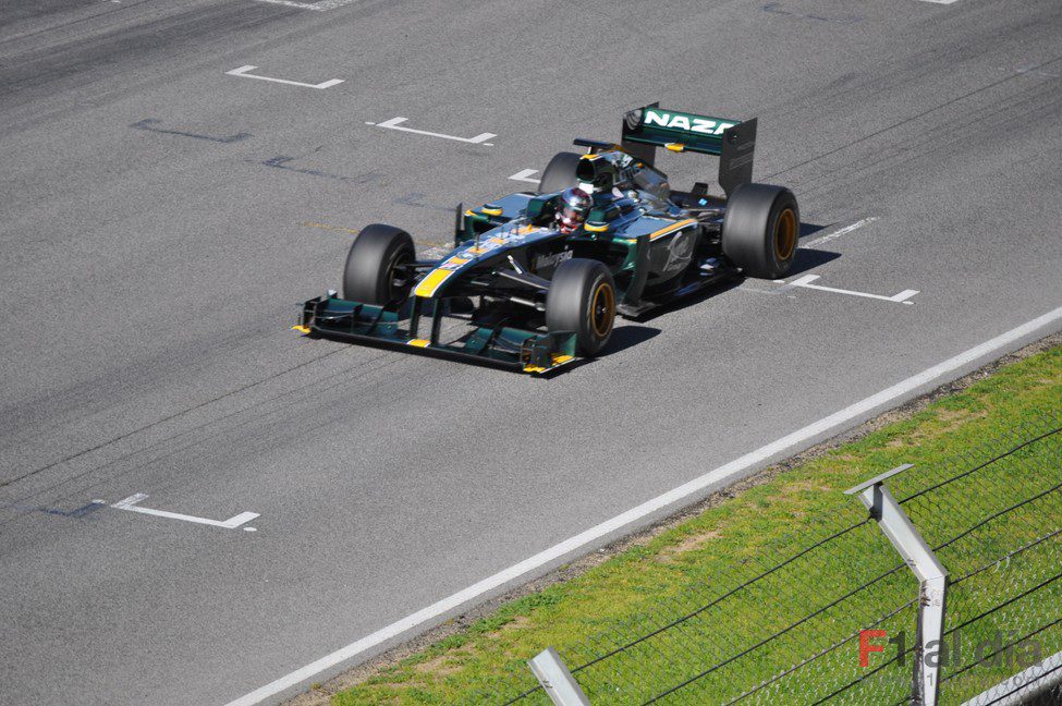 Trulli sobre la parrilla de Montmeló