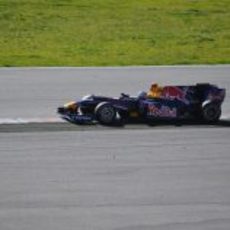 Vettel con el Red Bull RB6