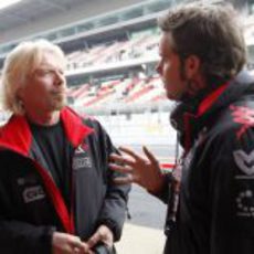 Richard Branson y Andy Soucek