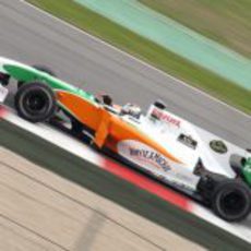 Sutil con el VJM03