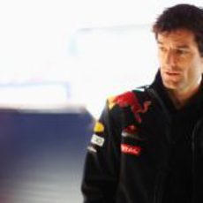 Webber el domingo en Barcelona