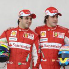 Massa y Alonso