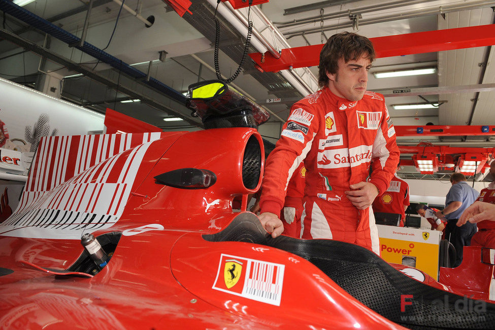 Alonso y su F10