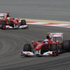 2 Ferrari en los 3 primeros puestos