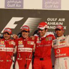 Los ganadores del GP de Bahréin 2010