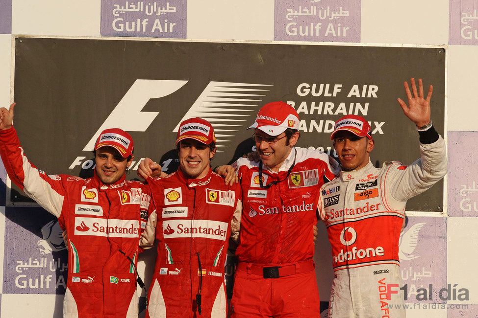 Los ganadores del GP de Bahréin 2010