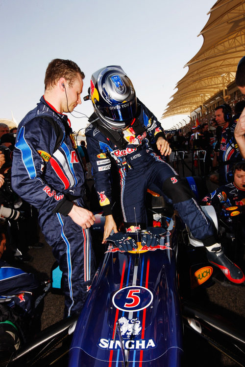 Sebastian se sube al RB6