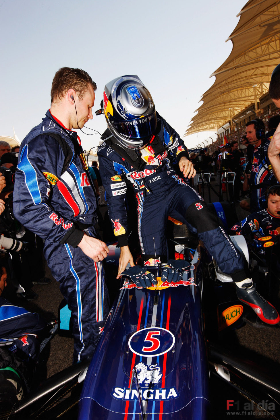 Sebastian se sube al RB6