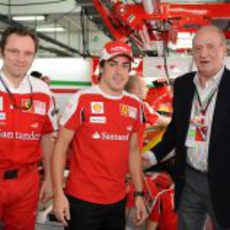 Domenicali, Alonso y el Rey