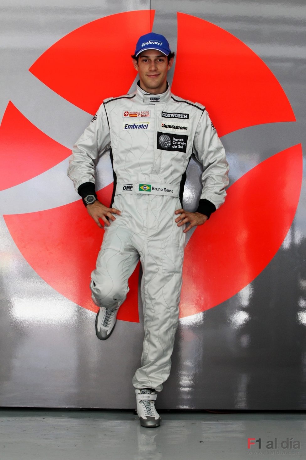 Bruno Senna, el primer piloto de Hispania