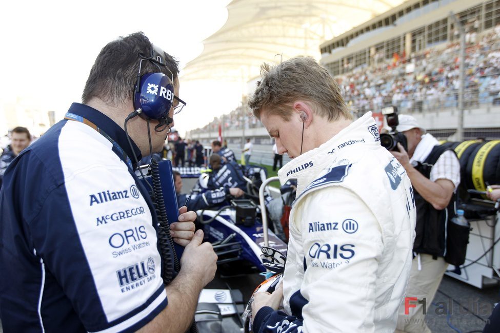 Hülkenberg se prepara para su primera carrera