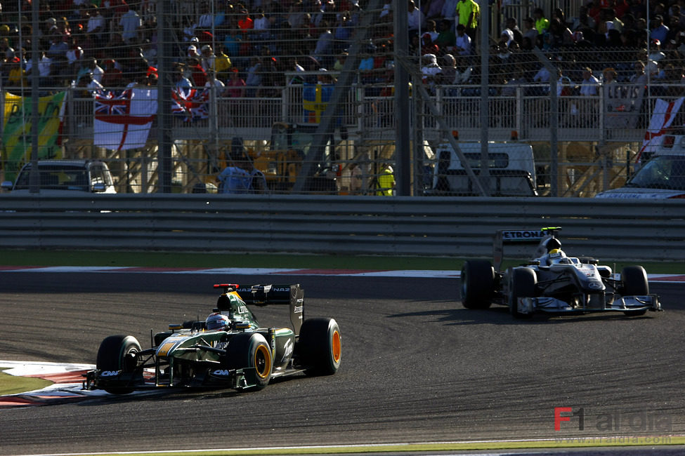 Rosberg se acerca a Trulli