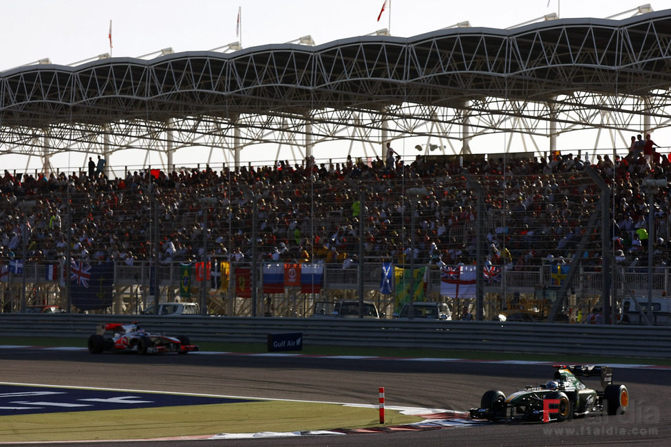 Button se dispone a doblar a Trulli