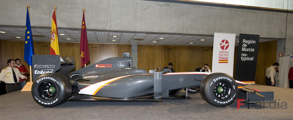 Un coche fabricado por Dallara