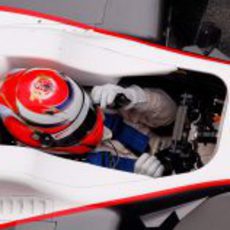 El 'cockpit' de Kobayashi