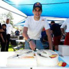 Jaime Alguersuari celebra su cumpleaños en Australia