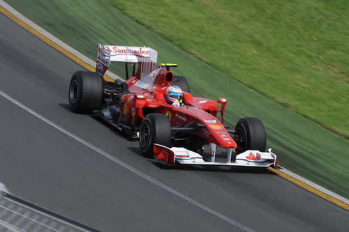 Alonso a toda velocidad