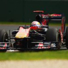 Buemi en la pista de Melbourne