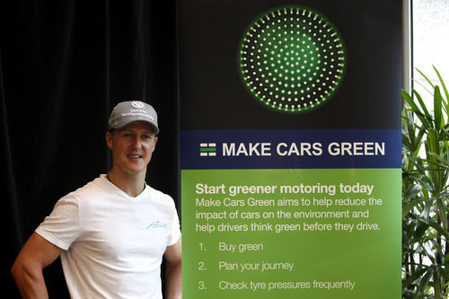 'Make cars green' Schumacher