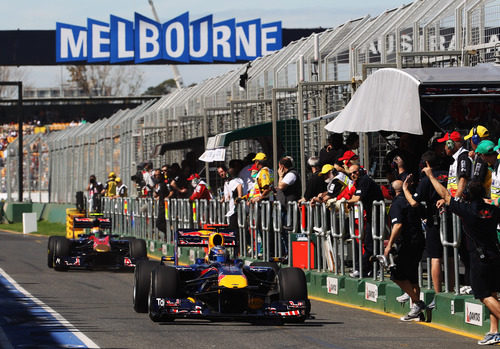 Vettel a pista por delante de Alguersuari