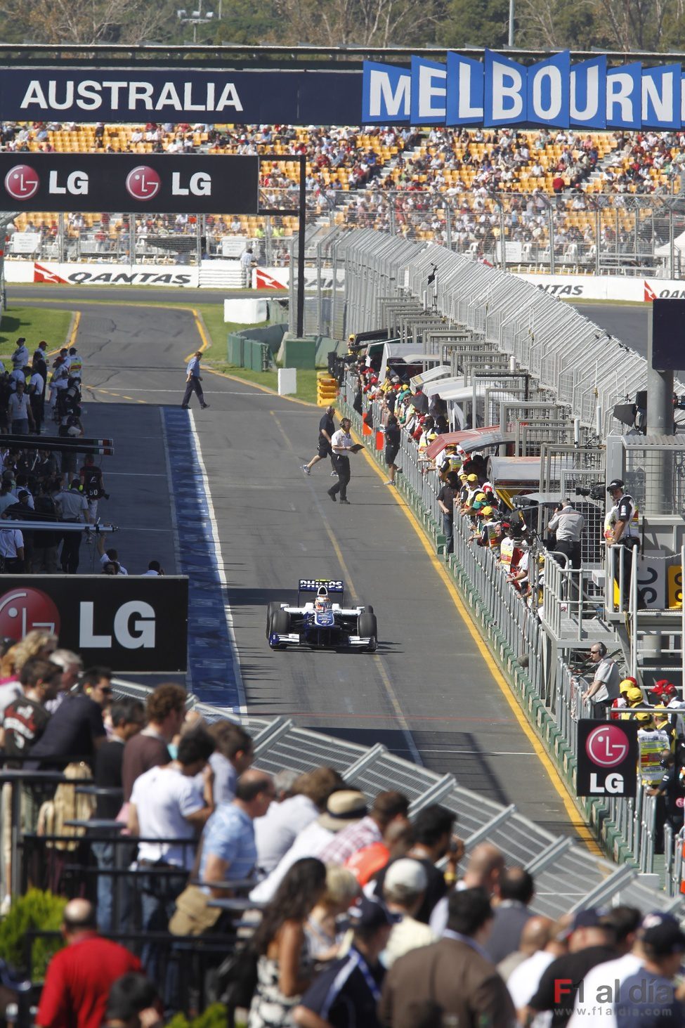 Hülkenberg sale del 'pit-lane'