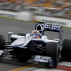 El FW32 pilotado por Hülkenberg