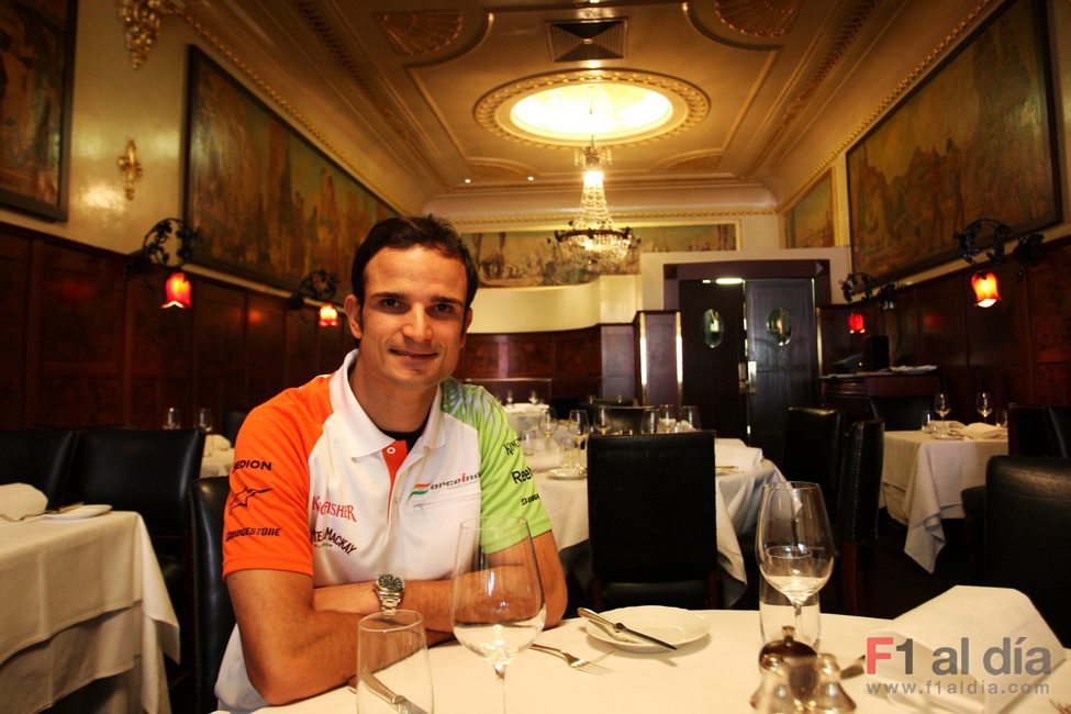 Liuzzi sabe bien donde cenar